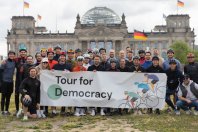 So verbindet die Tour for Democracy die Startup-Szene